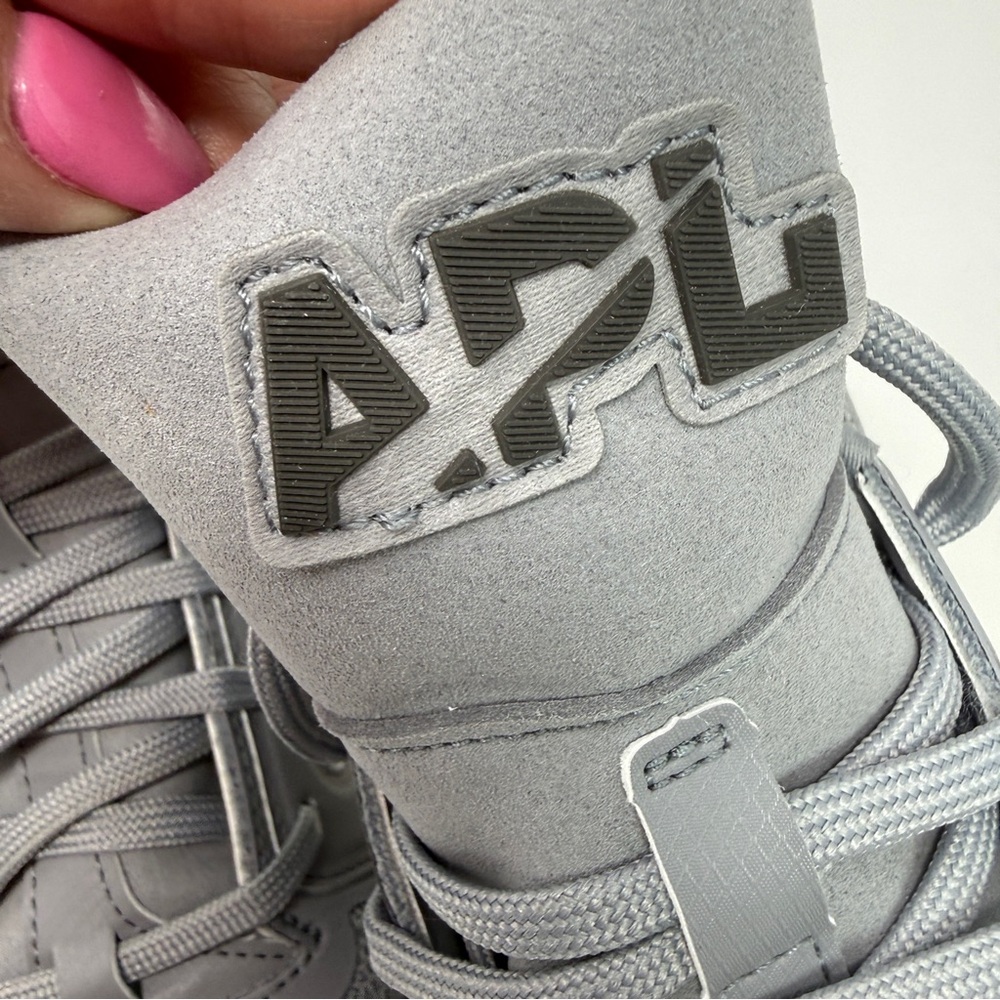 APL Techloom Defender Boot Grey High-Top Athletic Sneakers Ivory Sole Size 7 NEW - Picture 7 of 16